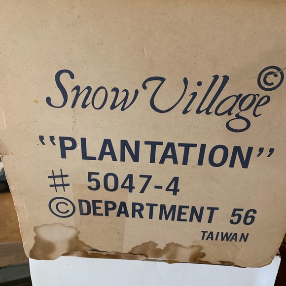 Snow Village - Plantation House (In original box) - Picture 3 of 5